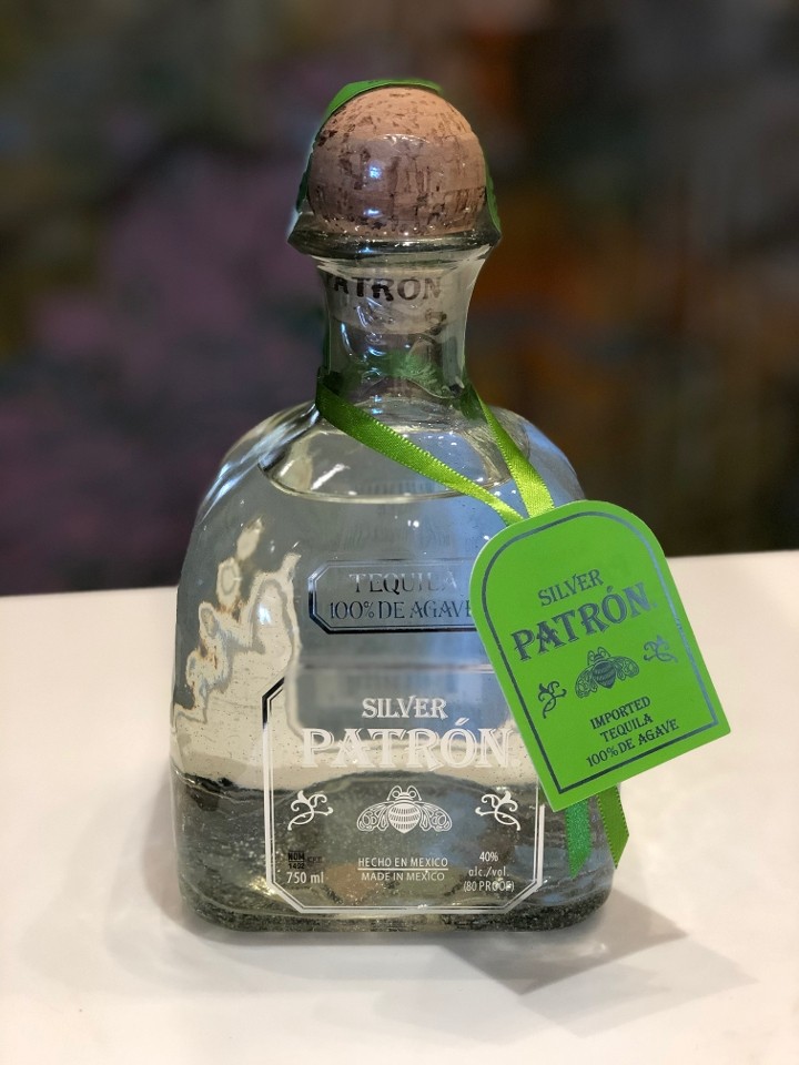 PATRON SILVER TEQUILA 750 ml