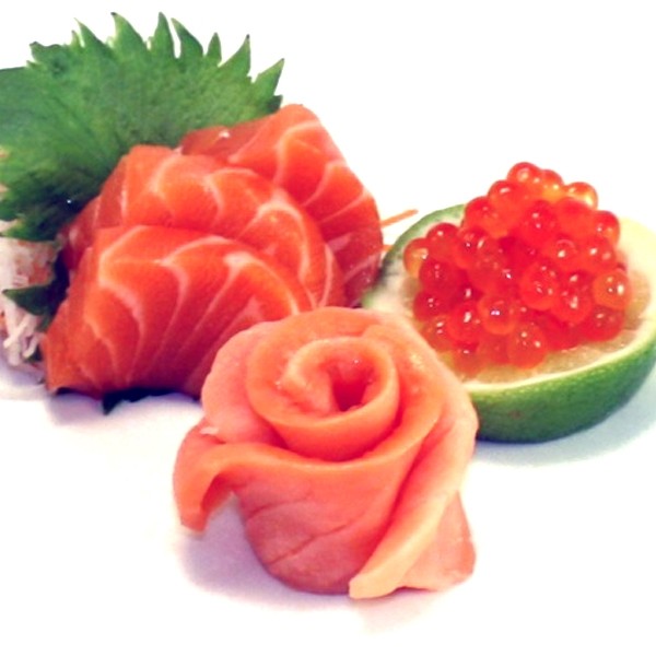 Trio of Salmon Sashimi