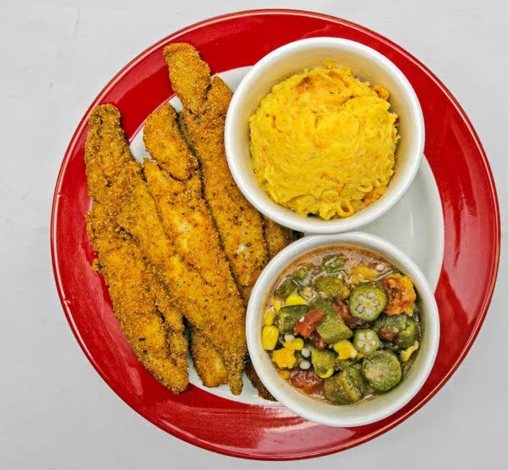Fried Whiting Fish Platter