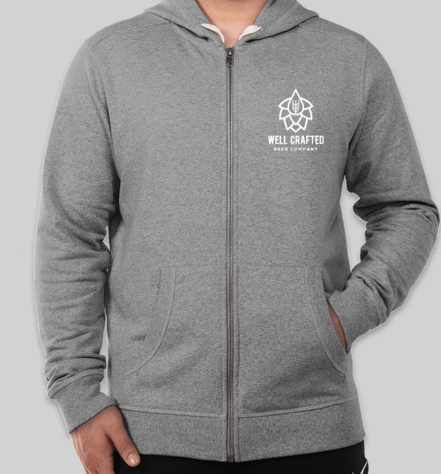 Hoodie Light Heather Gray