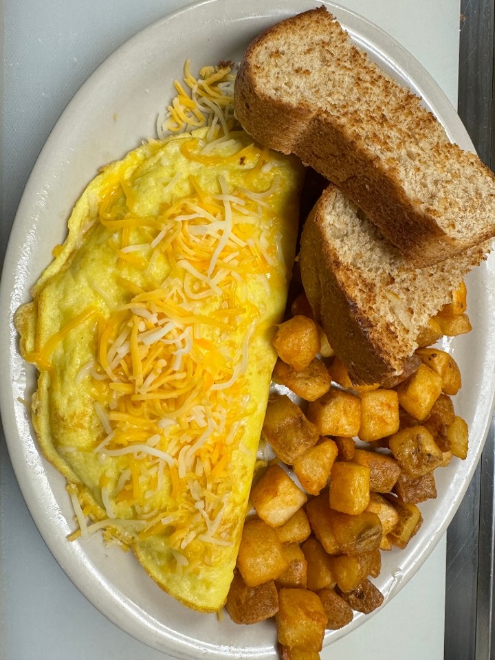 Bacon or Sausage & Cheese Omelet