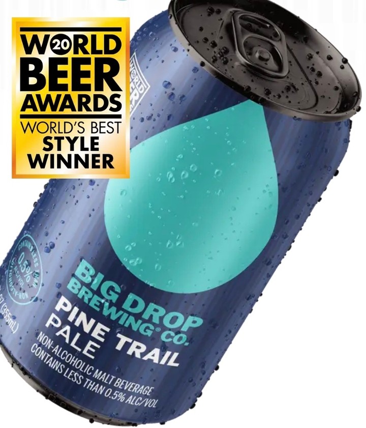 Big Drop N/A Pine Trail Pale Ale, 12 Oz. Can