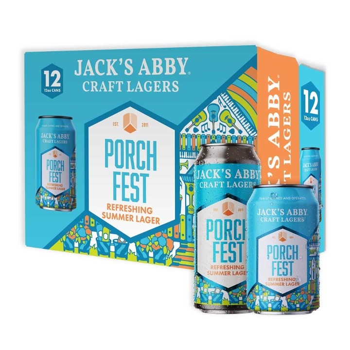 16 Oz. Draft Jack's Abbey Porch Fest Lager