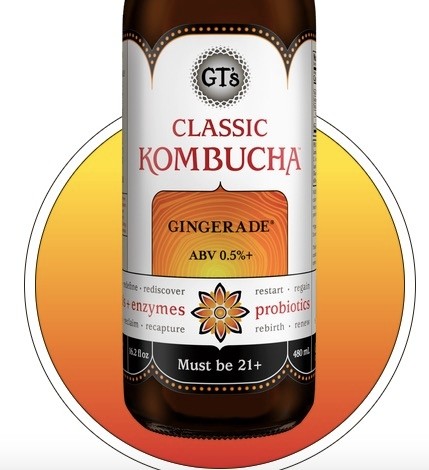 GT's Classic (NA) Gingerade 10 Oz. Bottle