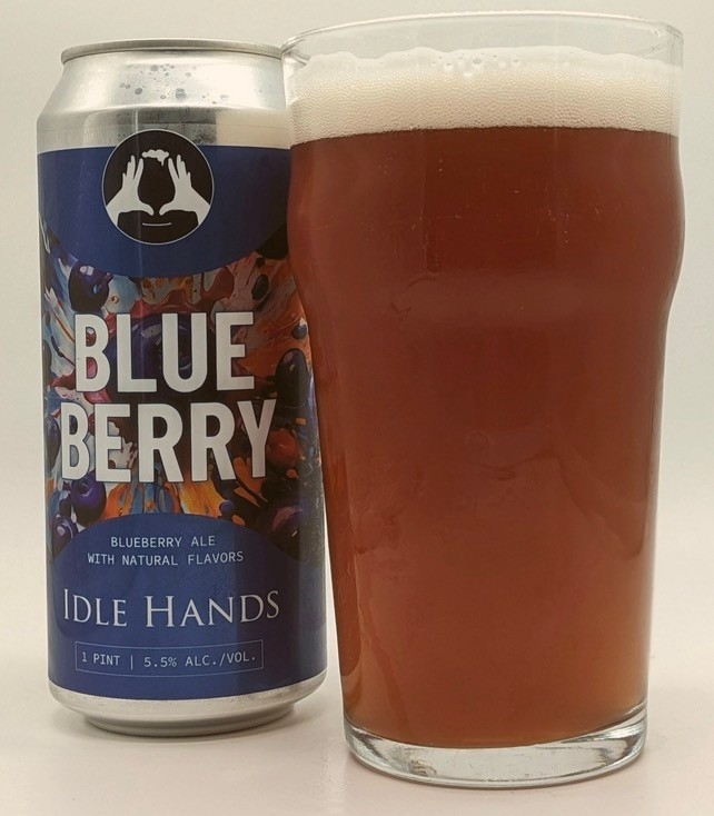 16 Oz. Draft Idle Hands Blueberry Ale