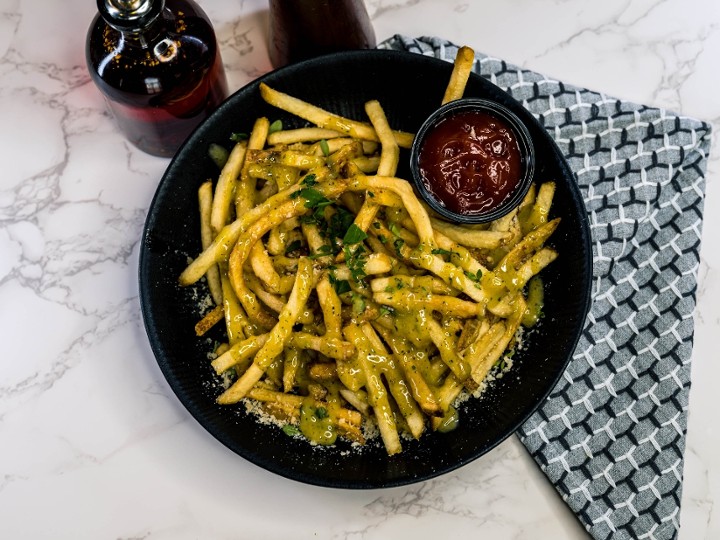 Garlic Parmesan Fries-Catering tray