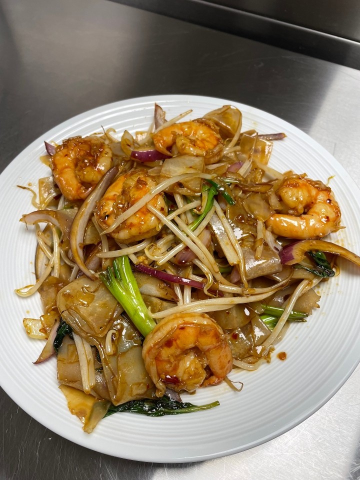 Thai Shrimp Chow Fun