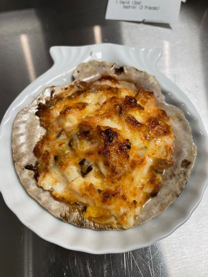 Baked Spicy Scallops