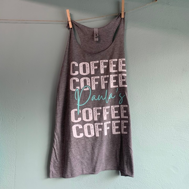 "Coffee Coffee Coffee" tank