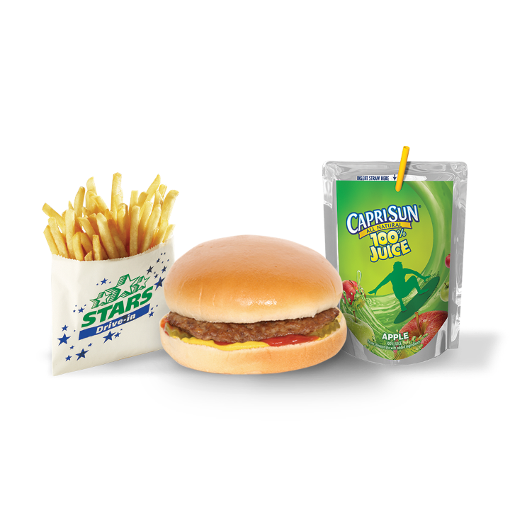 KIDS CHEESE BURGER MEAL