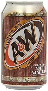 AW Root Beer  Can OR Apple Juice