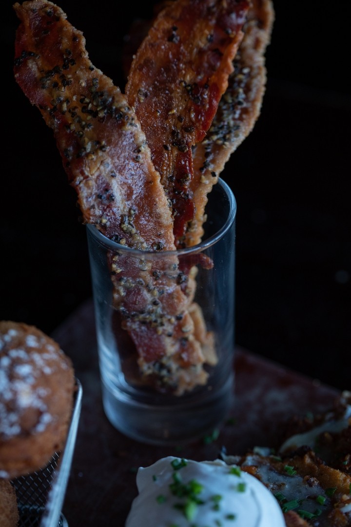 Candied Peppered Bacon