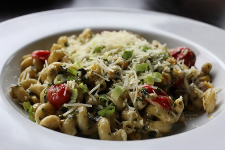 Cavatappi Pesto Pasta