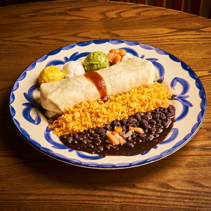 Fajita Al Pastor Burrito