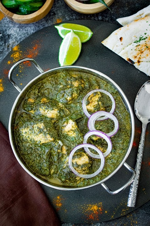 Chicken Saag wala