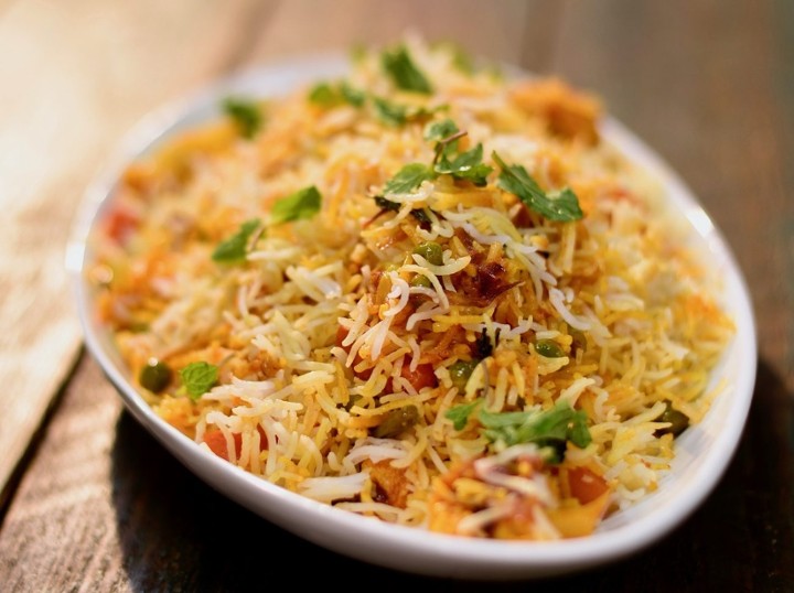 Vegetable Dum Biryani