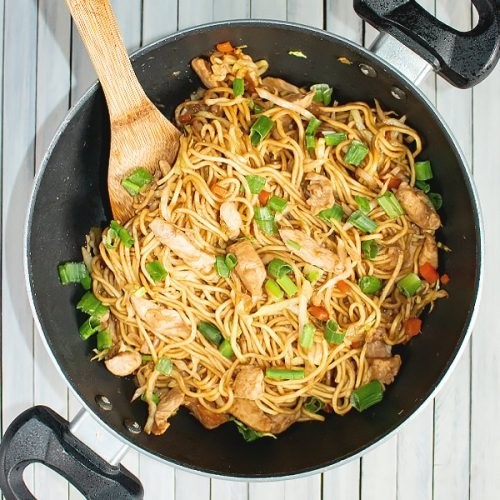 Chicken Garlic Noodles