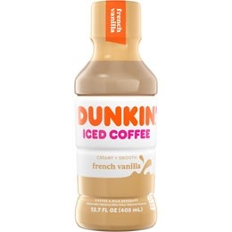 Dunkin' Donuts Iced Coffee French Vanilla (13.7 oz)