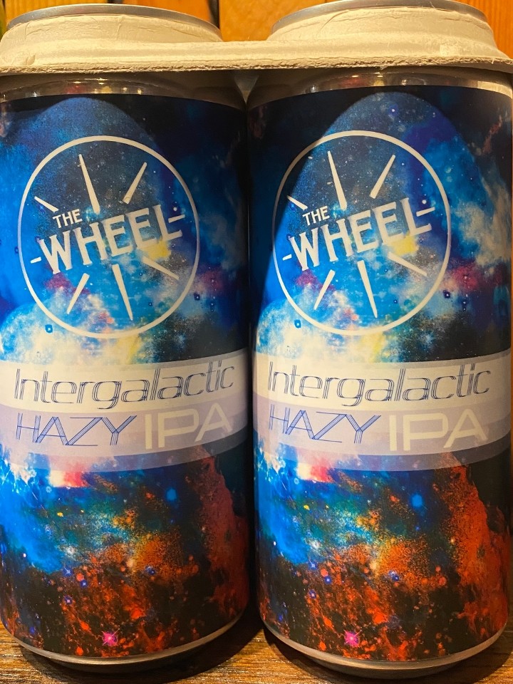 4pack cans Intergalactic hazy IPA