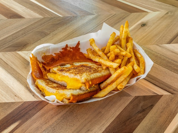 Grilled Cheddar Cheese