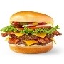 BigNic Bacon Double Cheeseburger, Organic