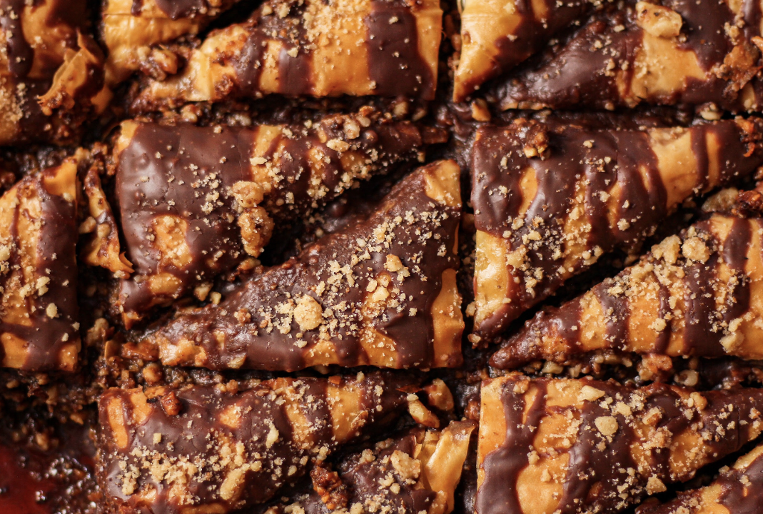 Nutella Walnut Baklava