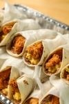 Loaded Chicken Wraps