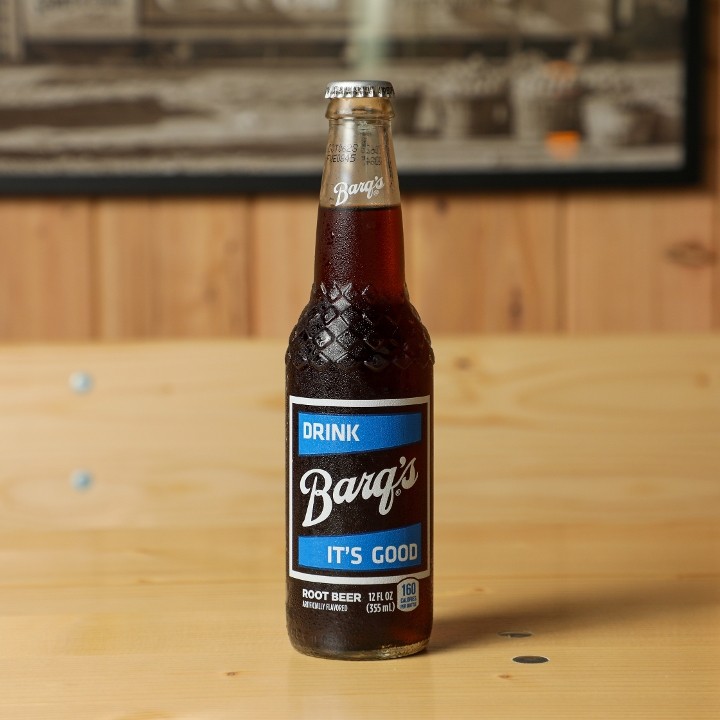 Barq's Root Beer Bottle