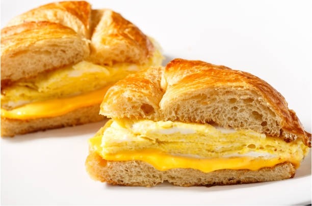 EGG & CHEESE SANDWICH on CROISSANT