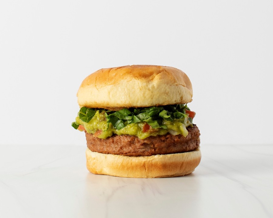 Plant-Based Spicy Guac Burger