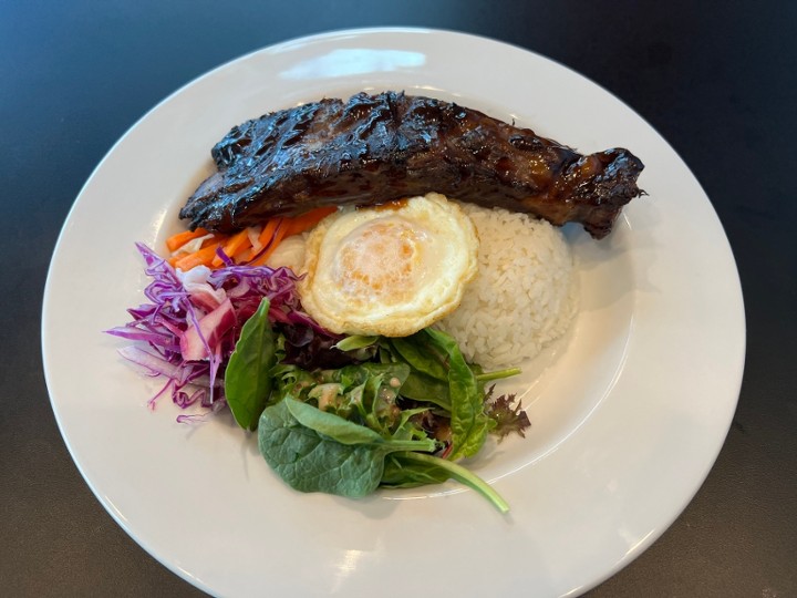 Teriyaki Rice Plate - Beef Rib