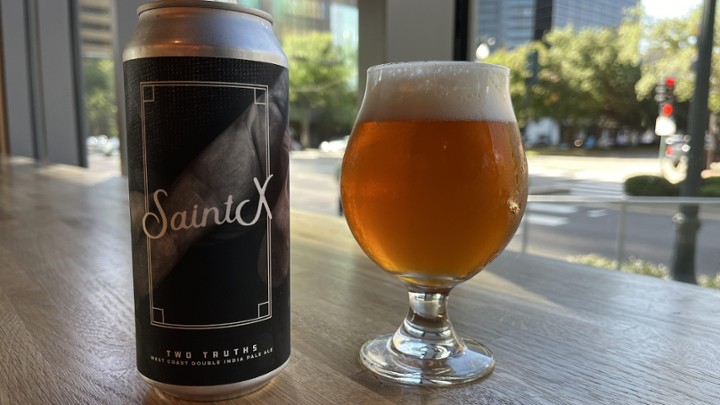 Saint X Two Truths, American Double IPA (16 oz.)