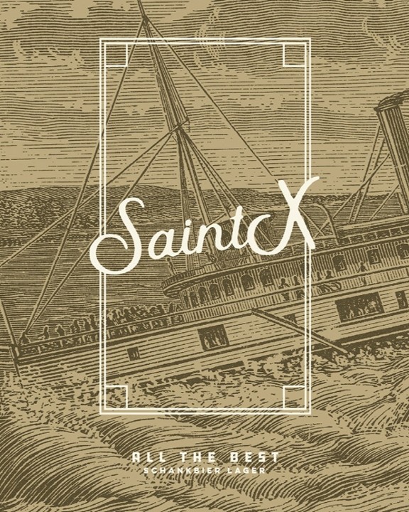 Saint X All the Best, Schankbier (16 oz. can)