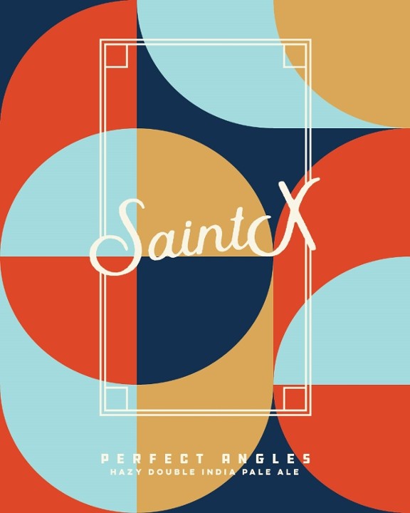 Saint X Perfect Angles, Hazy Double IPA (16oz Can)