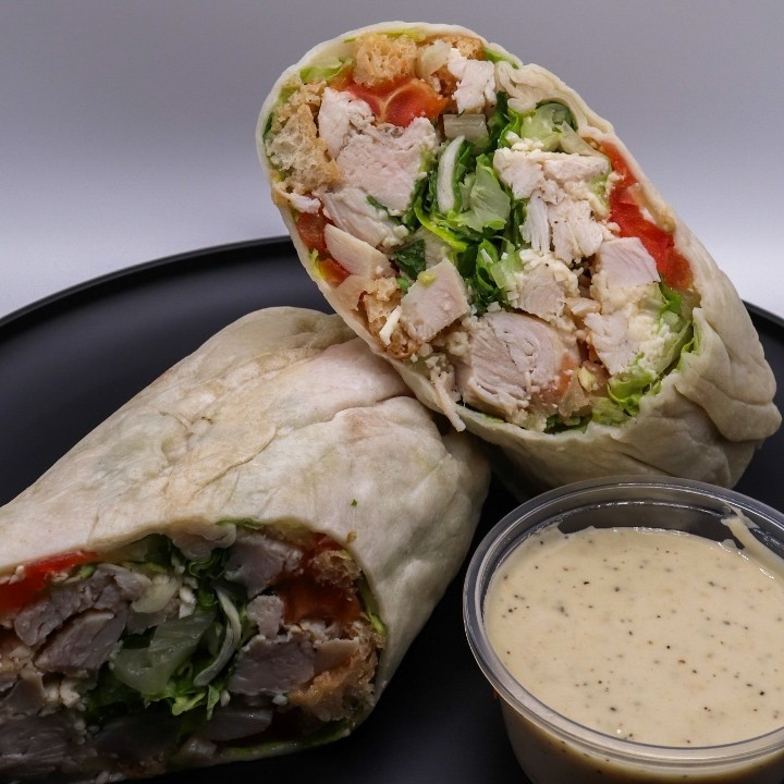 Chicken Caesar Salad Wrap