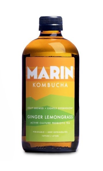 Marin Kombucha - Ginger Lemongrass