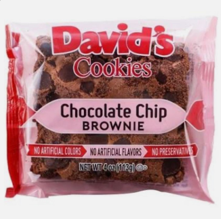 David’s Cookies- Chocolate Chip Brownie