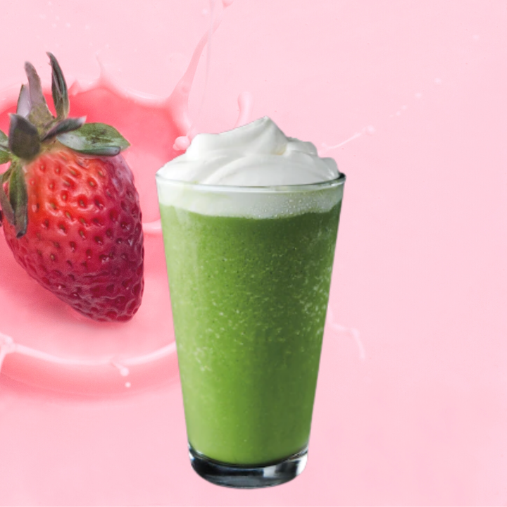 Frozen Strawberry Matcha