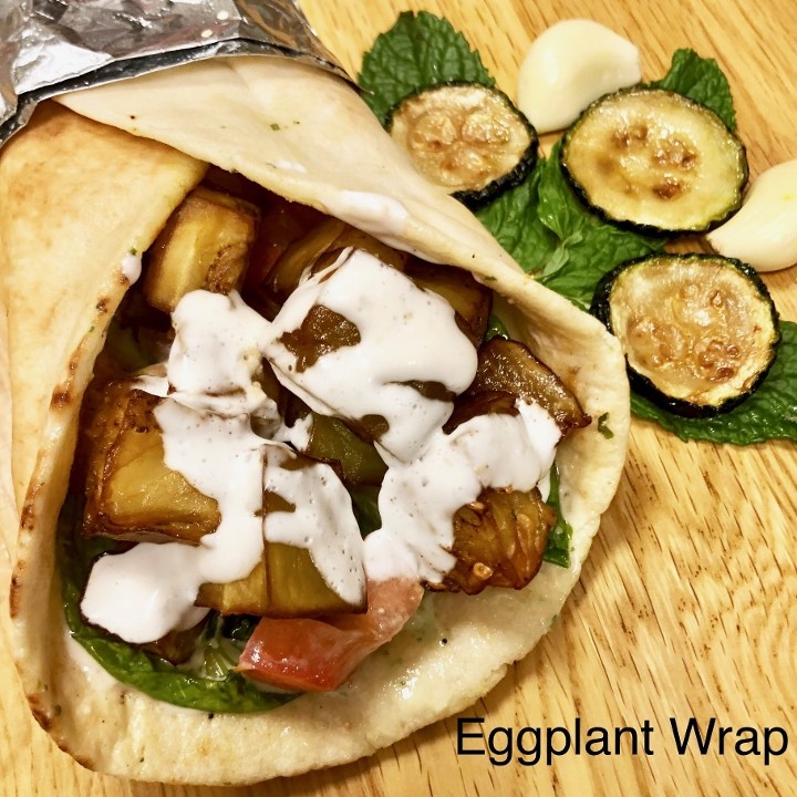 Eggplant Wrap: