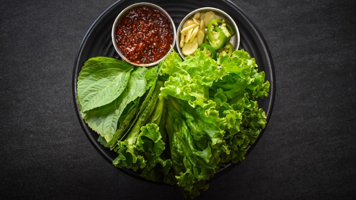 Ssam Lettuce Wrap + Dip Set