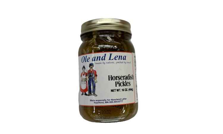 Ole and Lena Horseradish Pickles