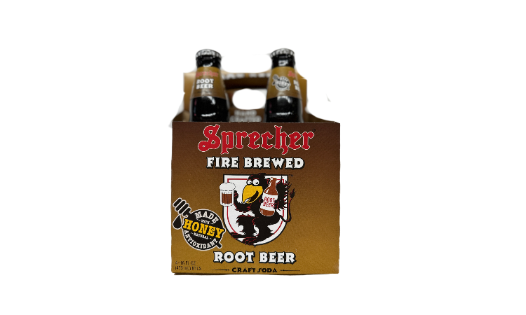 Sprecher's Fire Brewed Root Beer 4pk
