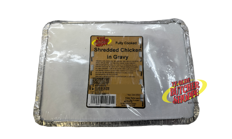 Shredded Chicken in Gravy