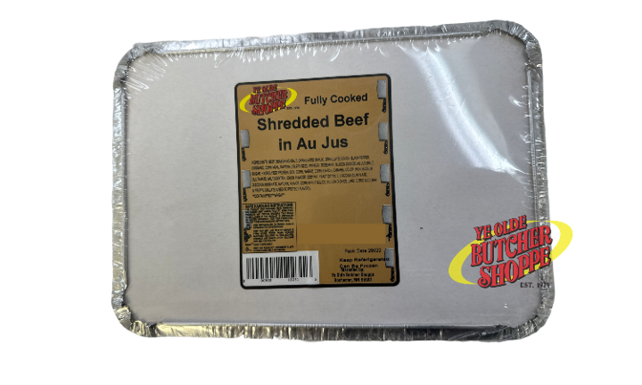 Shredded Beef in Au Jus