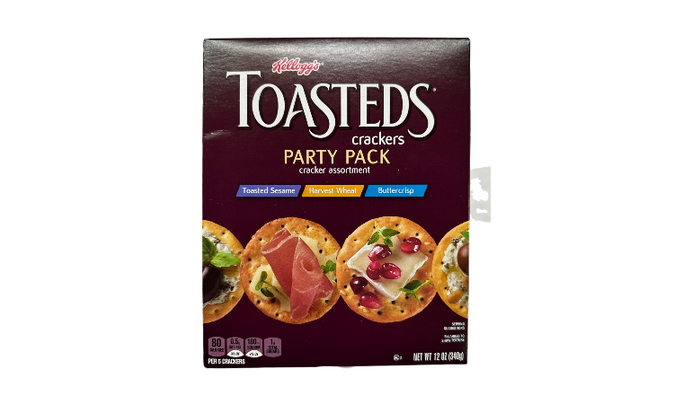 Kellogs Toasteds Crackers Party Pack