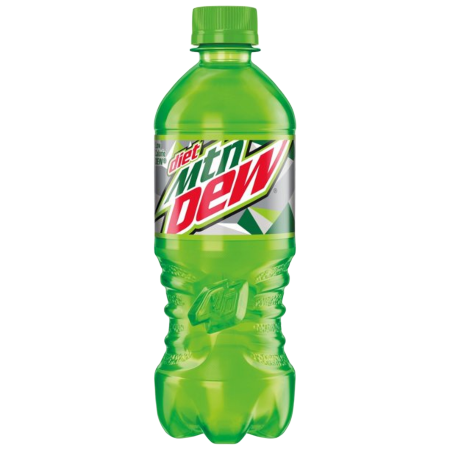 Diet Mountain Dew Bottle