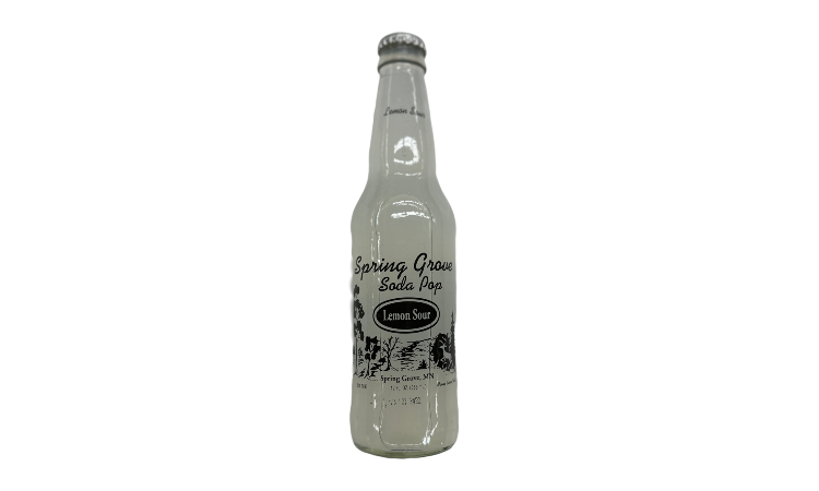 Spring Grove Lemon Sour Soda Pop