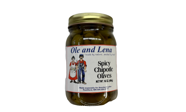 Ole and Lena Spicy Chipotle Olives