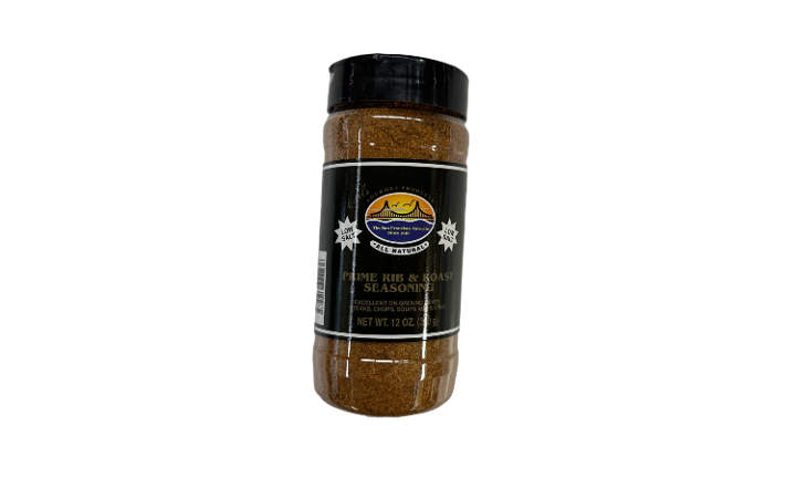 Carl's Gourmet Products Prime Rib & Roast Seasoning Low Salt