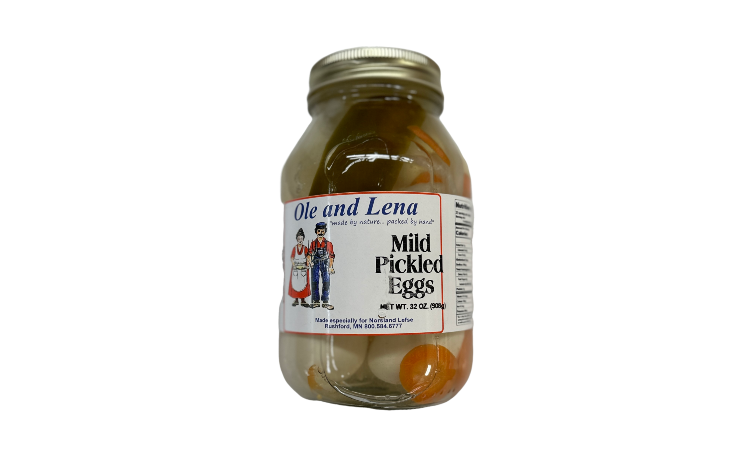 Ole and Lena Mild Pickled Eggs